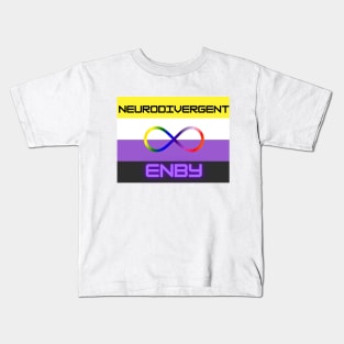 ND Enby Kids T-Shirt